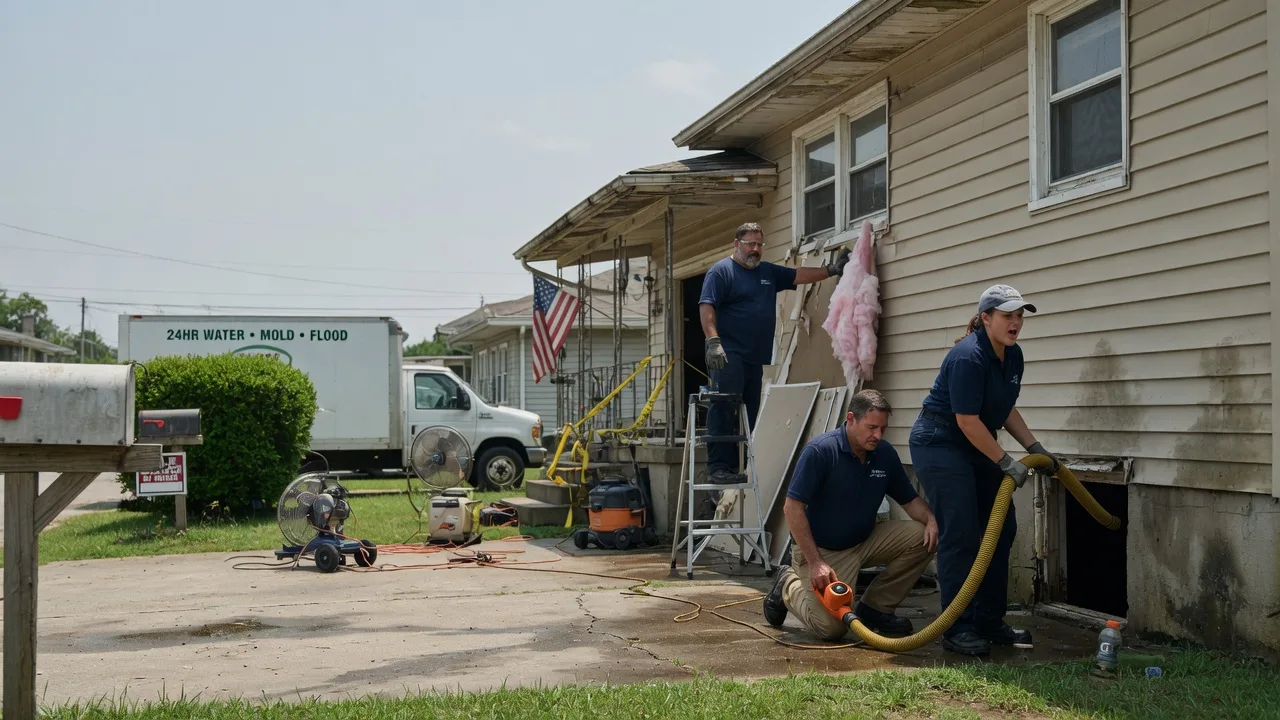 Water Damage Repair in Mclemoresville, TN near me